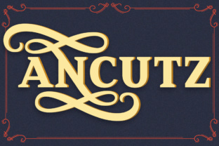Ancutz: The Elegant Serif Display Font for High-Impact Campaigns