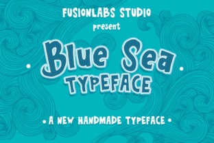 Blue Sea Typeface: The Fun Display Font for Scroll-Stopping Campaigns