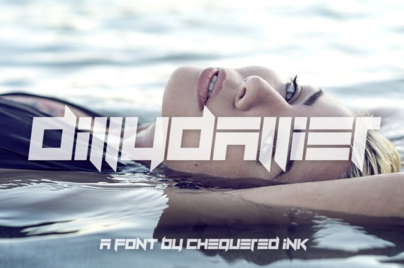 Dillydallier: The Stylish Techno Display Font for Handmade Brands
