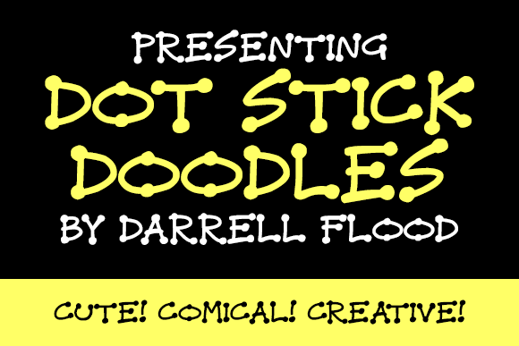Dot Stick Doodles: The Creative Display Font for Handmade Brands