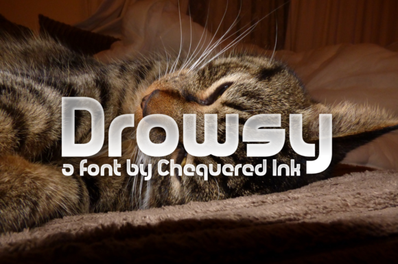 Drowsy: A Premium Display Font for Modern Web Design