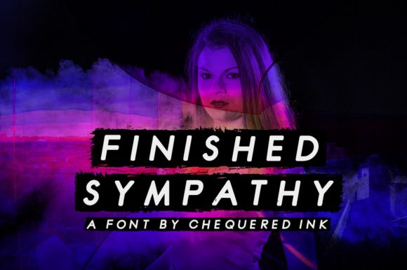 Finished Sympathy: A Bold Display Font for Distinct Brand Identity