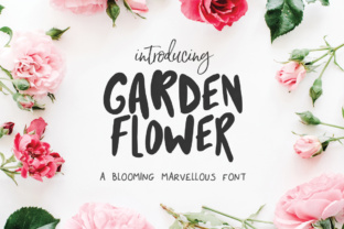 Garden Flower: The Bold Display Typeface for Scroll-Stopping Campaigns