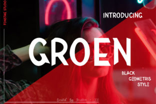 Groen: The Modern Geometric Display Font for Scroll-Stopping Campaigns