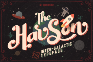 Harson: A Retro-Futuristic Display Font for Modern Web Design
