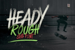 Heady Rough: The Display Typeface for Bold Editorial Design