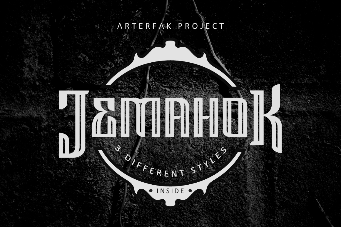 Jemahok: The Ultimate Display Font for Bold Headlines
