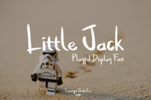 Little Jack: The Hand-Drawn Display Font for Editorial Design