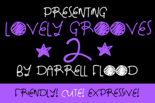 Lovely Grooves 2: The Cutesy Display Font for Memorable Branding
