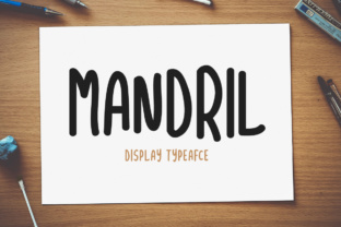 Mandril Font Review for Social Media Campaigns