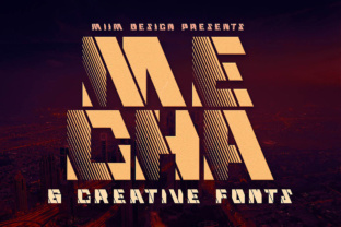 Mecha: The Retro-Futuristic Display Font for Bold Campaigns