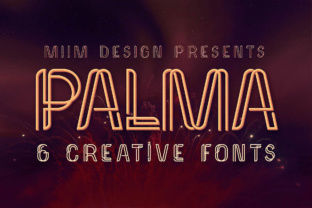 Palma: A Woven Display Font for Creative Product Design