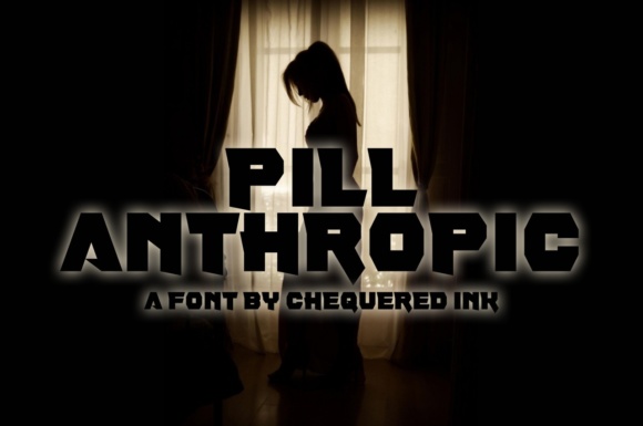 Pill Anthropic: A Bold Display Font for Handmade Brands