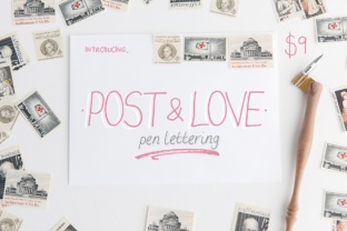 Post Love: The Handwritten Display Font for Authentic Branding