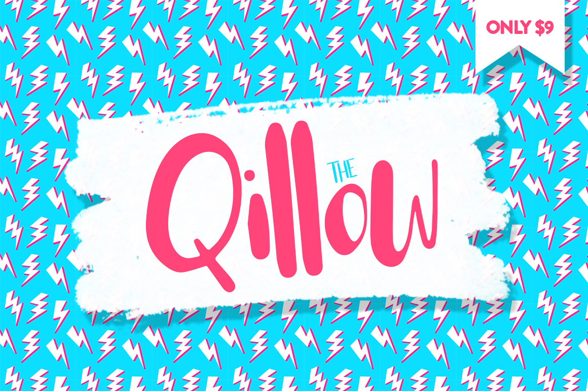 Qillow Script: A Playful Display Font for Modern Editorial Design