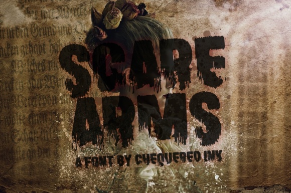 Scare Arms: The Creepy Display Font for Bold Branding