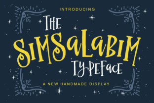 The Simsalabim Typeface for Retro Campaigns