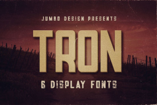 Tron: The Bold Retro-Modern Typeface for High-Impact Branding
