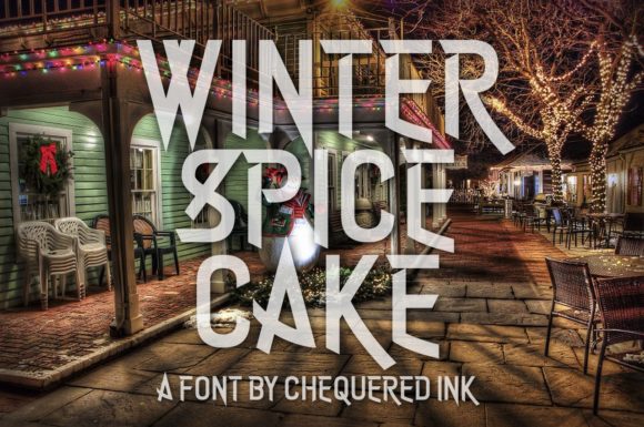 Winter Spice Cake: The Display Font for Stronger Campaign Headlines