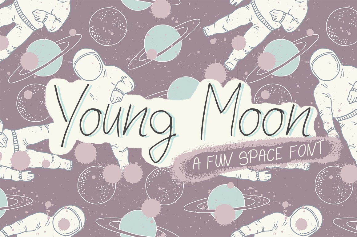 Young Moon: A Magical Display Font for Creative Branding